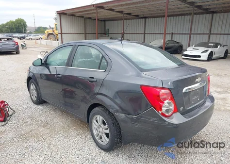 2012 Chevrolet Sonic 2Lt из США, поврежденный, VIN 1G1JC5SH6C4191621